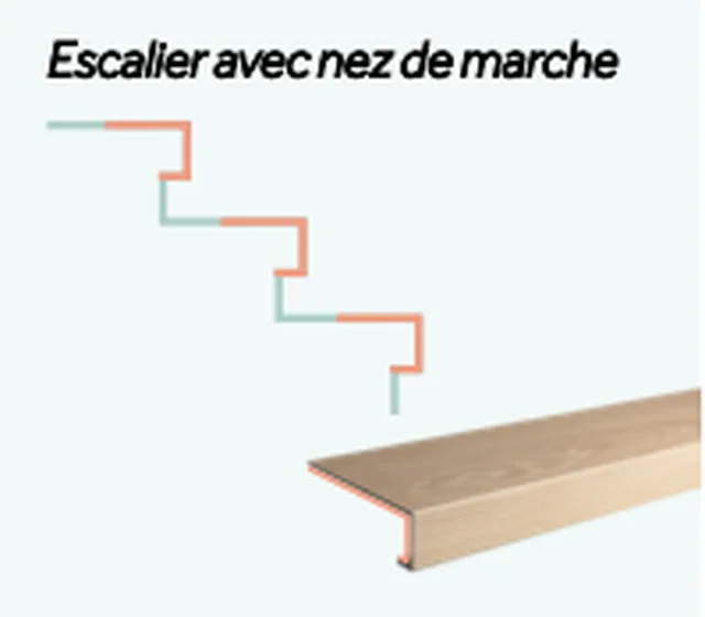 Floorify Nez de marche C098 Toffee 1980x165x54 - Biemar Bois