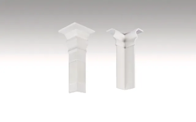 Angle extérieur conçu pour les plinthes 11 PK Blanc 2001