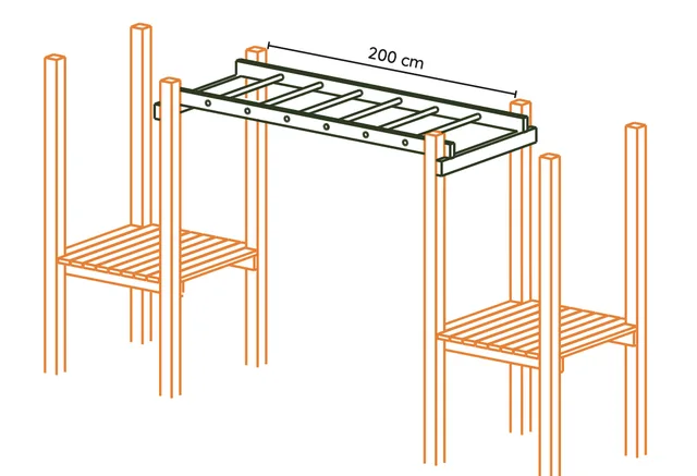 Échelle Horizontale - Biemar Bois