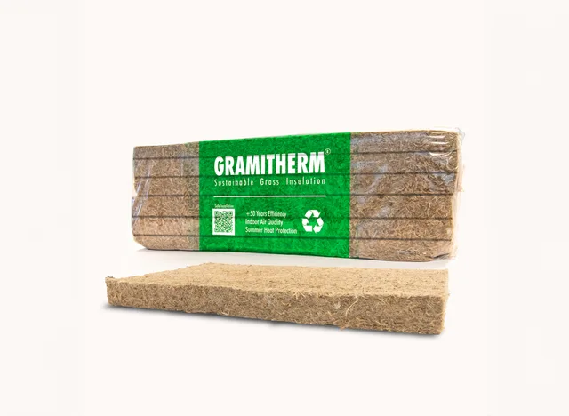 Gramitherm Isolant Flex 100mm à base d'herbe - Biemar Bois