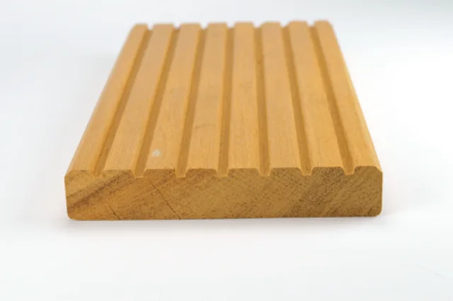 Terrasse Bilinga 25x145 rainuré ( grosse strie et fine ) FAS - KD