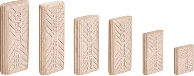 Chevilles DOMINO hêtre 8x40 mm (Emb de 780 pces)