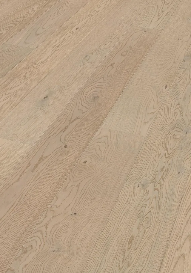 Biemar Bois - Sol Lindura HD 400 Chêne Animé Blanc Crème-1