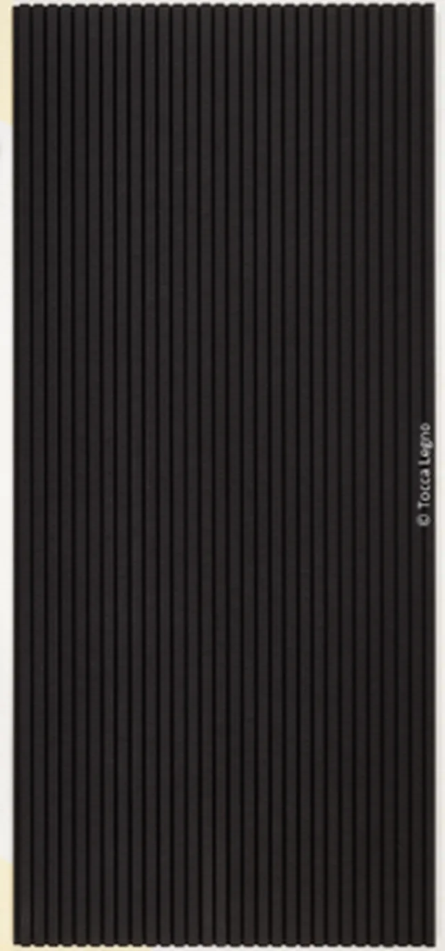 Tocca legno - Line Panels Noir PET - 2700 x 520 x 21 mm