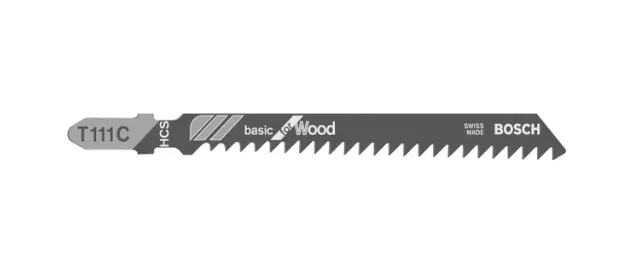 Lame de scie sauteuse T111 C Basic for Wood /5pces