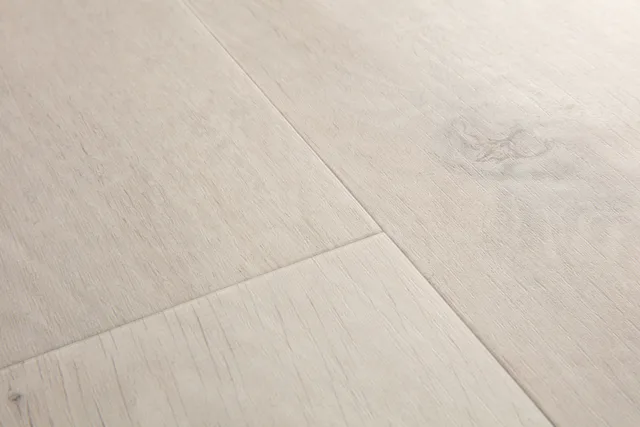 Quick-Step Chêne Coton Blush Blanc 1494x209x6 mm avec Sous Couche-2