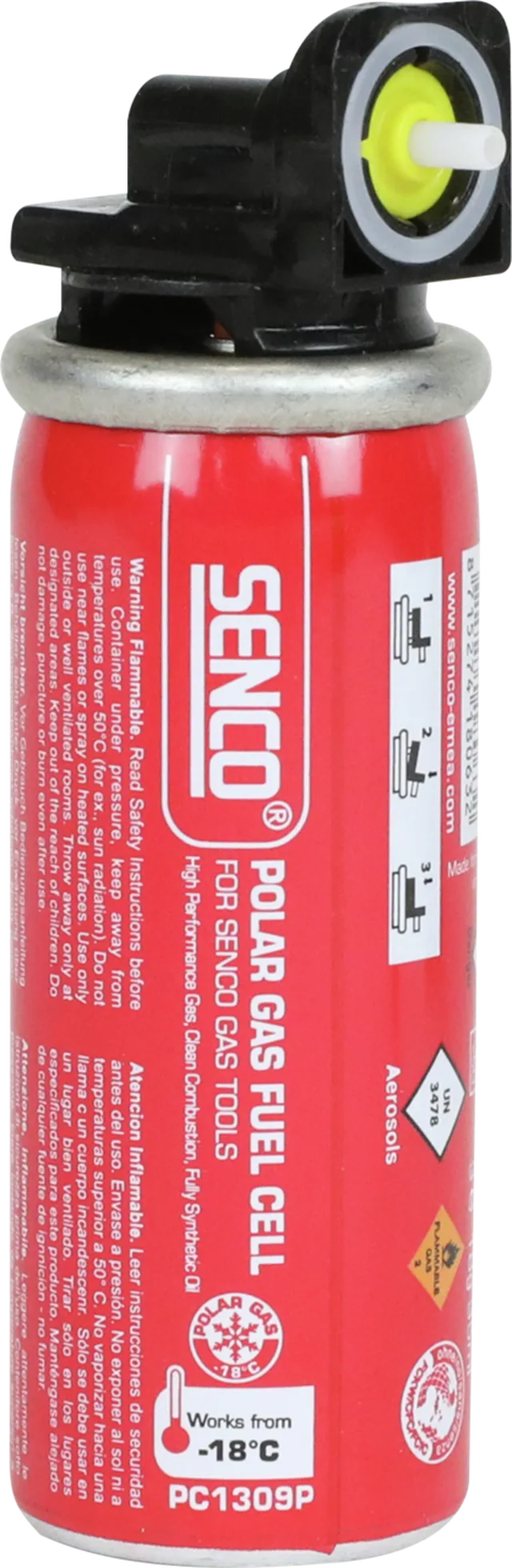 Cartouche de gaz 18gr
