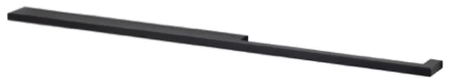 Poignée drimo 480mm aluminium noir asym