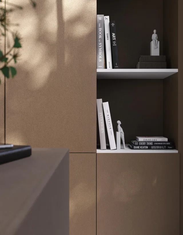 Mélaminé Unilin 18mm Brushed bronze M01 - Biemar Bois-2
