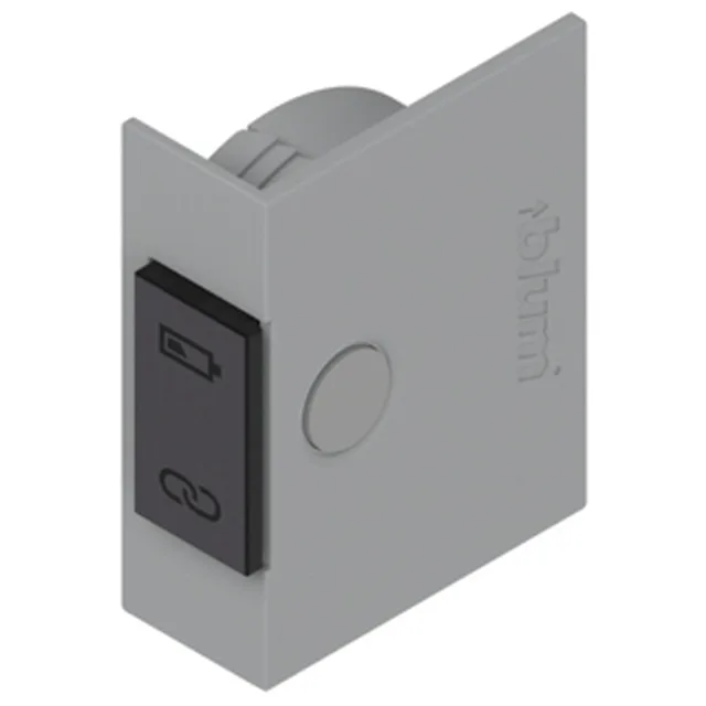 Bouton radio 21P5020 Servo-Drive gris clair