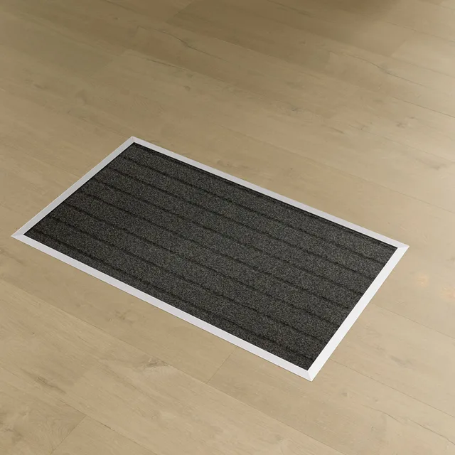 Quick-Step Einbauteppich schwarz/grau - Miniaturansicht