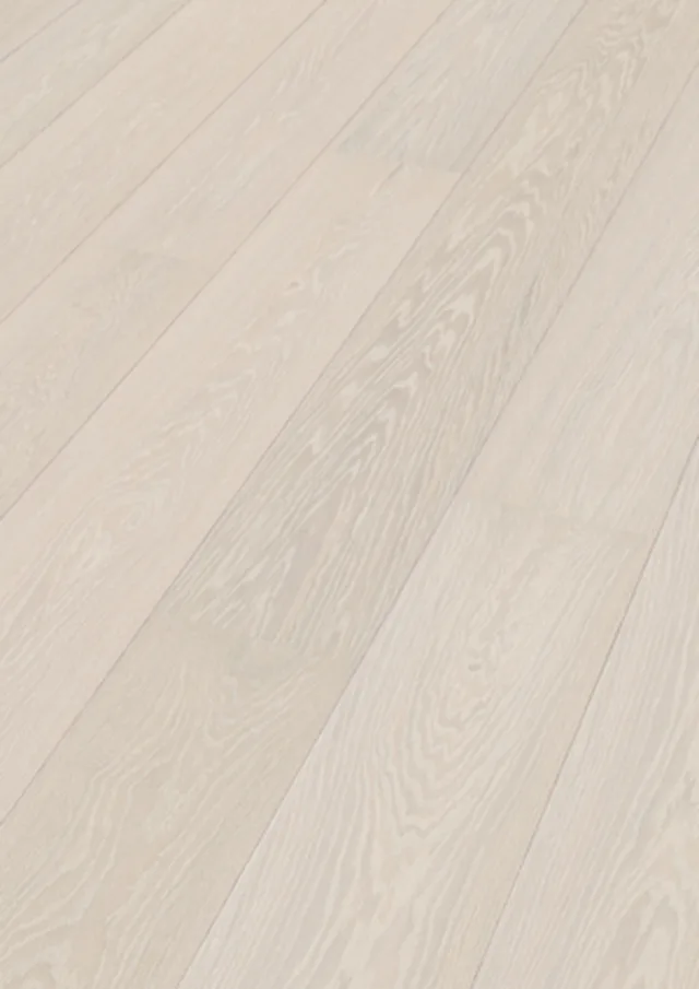 Sol en bois Lindura HD 400 | verni ultra mat Chêne nature blanc polaire 8920 | brossé 2200*270*11mm