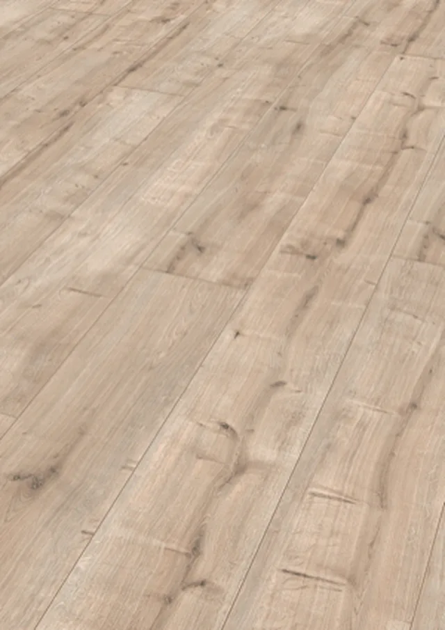 Laminatboden LL 150 S mit integrierter Unterlage Eiche Cappuccino 6263 | 1 Stab / 2052*220*10mm