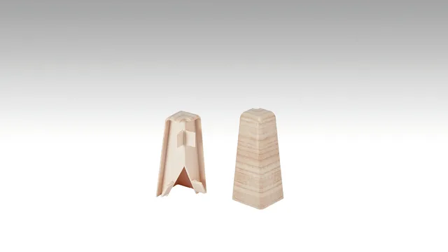 Angle extérieur Chêne clair 2034 - Biemar Bois