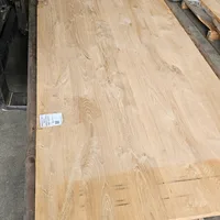 Lamellé collé Chêne rustique 40mm - Biemar Bois