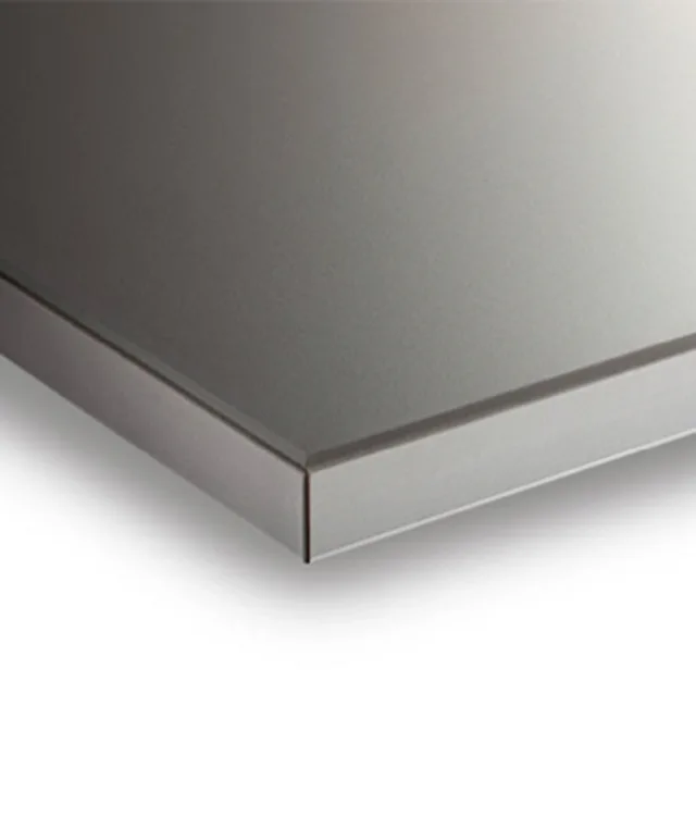 RAUVISIO CRYSTAL DEEP Basalto - 2585L - (Gris Basalte) sur MDF 2800x1300x19