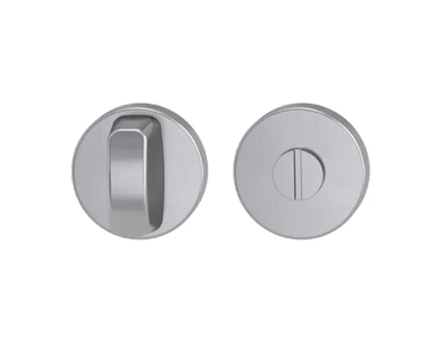 Rosaces Clip WC inox mat /set