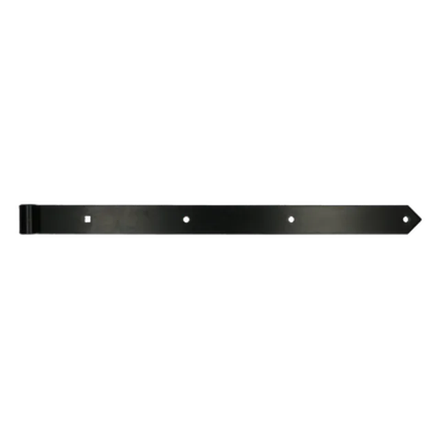 Penture volet battant point 18x500 mm zingué noir
