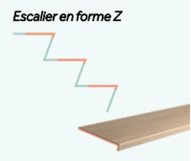 Floorify Nez de marche Z100 Seychelles - 1980x200x27