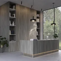 Mélaminé Unilin 18mm Chêne Romantic Dark Grey - Biemar Bois-2