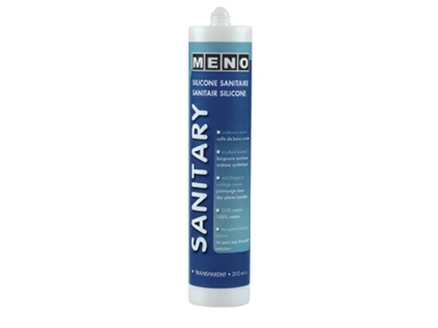 Silicone sanitaire blanc 122, 300ml