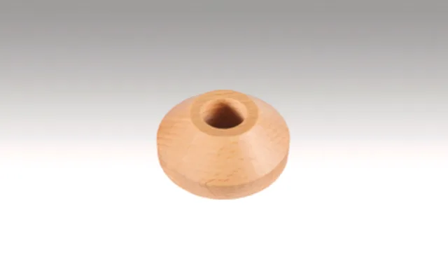 Rosettes pour radiateurs en bois véritable, massif, 15 mm Hêtre