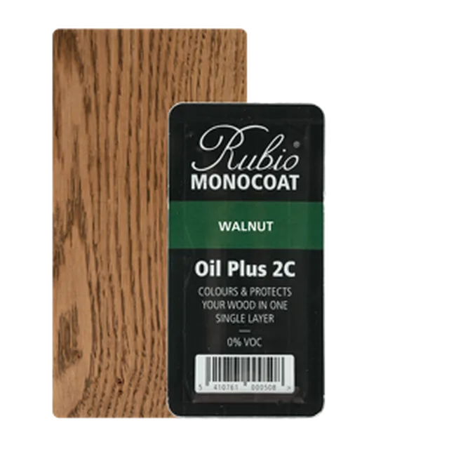 Huile 2C + Walnut Sample