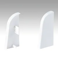 Plinthe Profilé 2 PK Blanc Uni Brillant FD - Biemar Bois-1