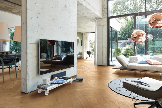 Biemar Bois - Sol en bois Lindura HS 500 Chêne classique pure