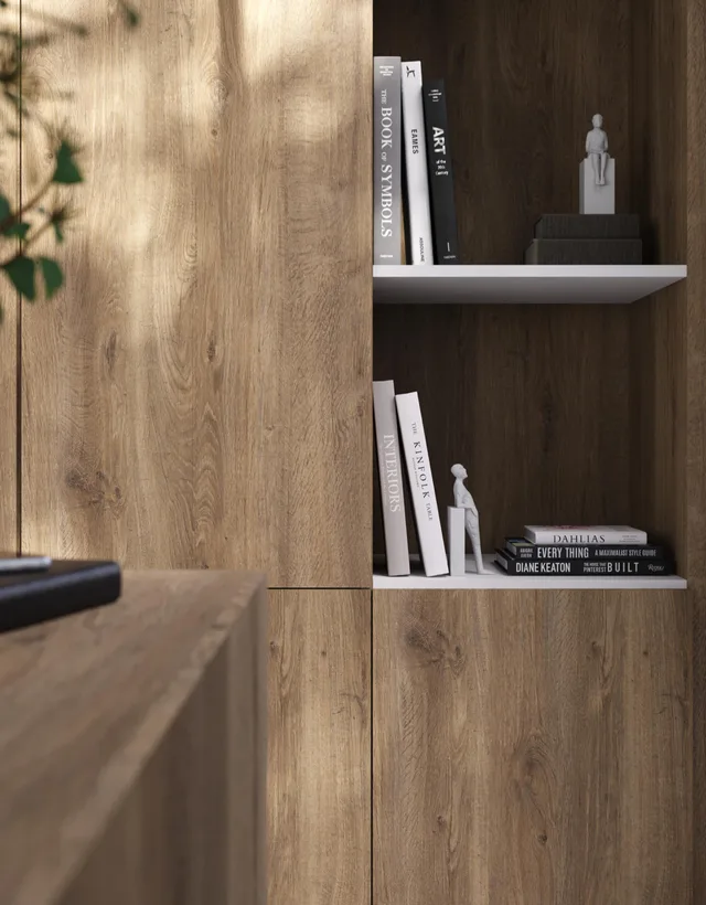 Mélaminé Unilin 18mm Chêne Romantic Brown - Biemar Bois-3
