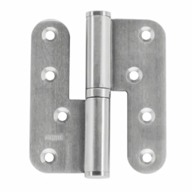 Paumelle skin HDD 100 x 88 x 3 mm inox 201,gauche