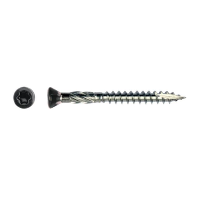 Vis pour bardage tête noire 5,0x60 C2 (emb: 200pces)