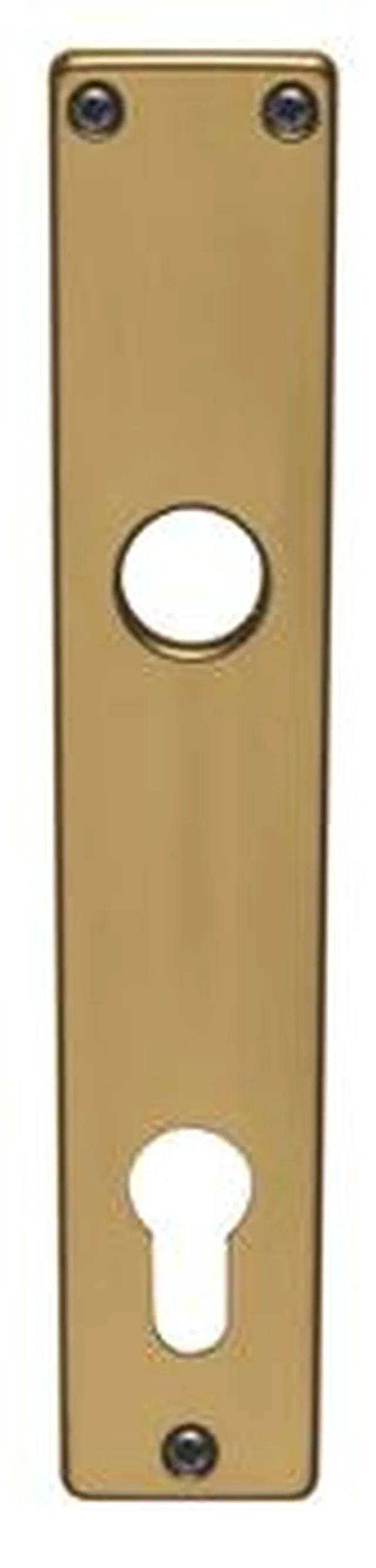 Plaques WC type 3000 78 mm 43x215mm, finition alu F1 /paire