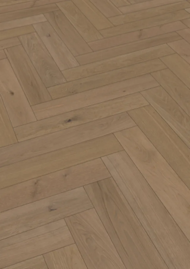 Sol en bois Lindura HS 500 | verni ultra mat Chêne classique greige 8931 | brossé 700*140*11mm