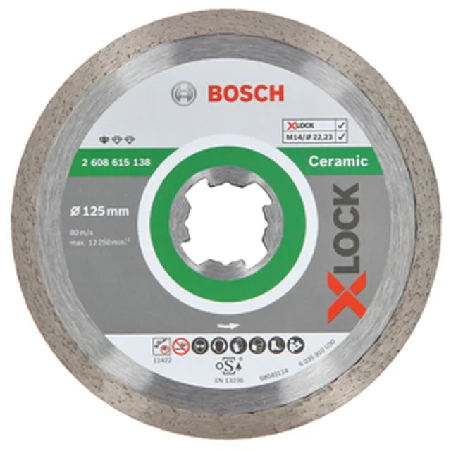 XLock Diamant Std Ceramic 125mm