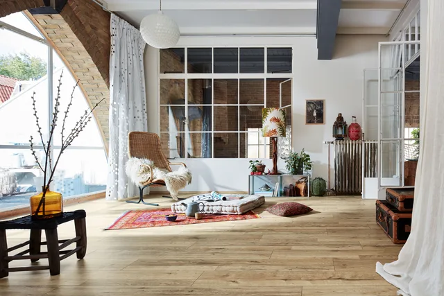 Sol stratifié LD 55 Chêne Bayfield - Biemar Bois-1