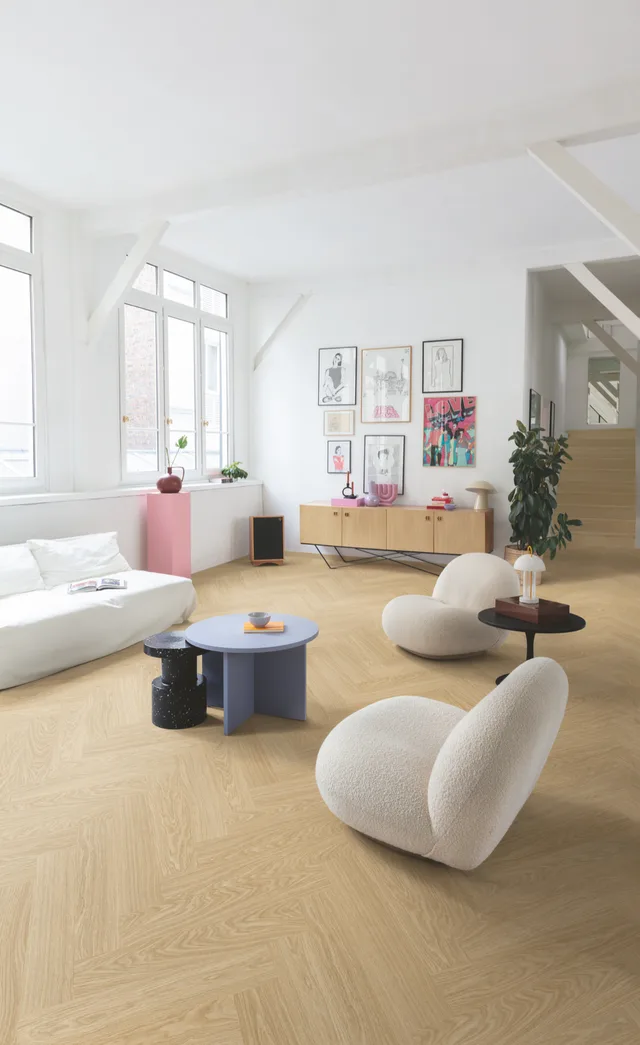 Quick-Step Chêne Rosé Pur 630x126x6 mm avec Sous Couche-4