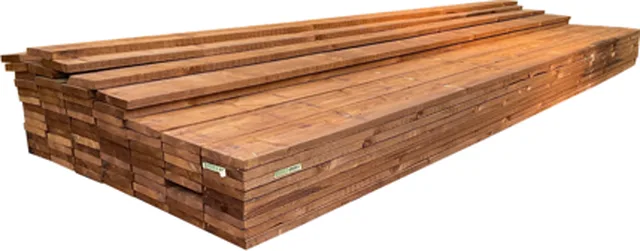 Sapin du nord sawfalling thermotraité - 50x200 - brut de sciage