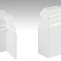 Plinthe 10 PK Blanc à peindre - Biemar Bois-1