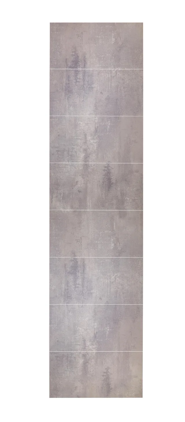 PANEL-X ELITE TILE Cement Satin 60x30 klik - Biemar Bois