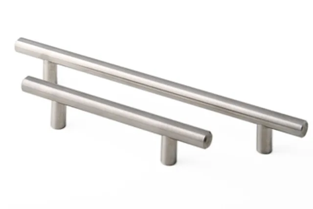 Poignée T Inox Massif 392mm/ø14mm/456mm - Biemar Bois