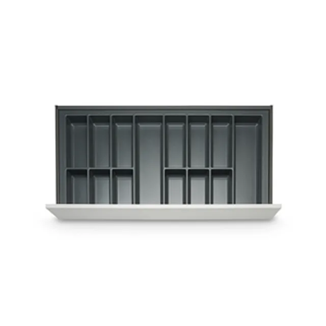 Range-couvert PVC pour Legrabox corps de meuble 1000mm (parroi 18mm) prof. 500mm anthracite