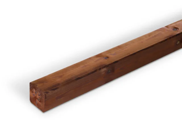 Profil en pin brun "tanwood" 1920x44x130mm - Ref 134597