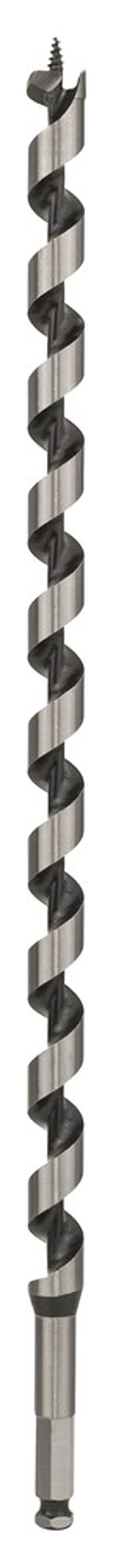 Mèche à bois simple spirale 6 pans 18x360x450mm