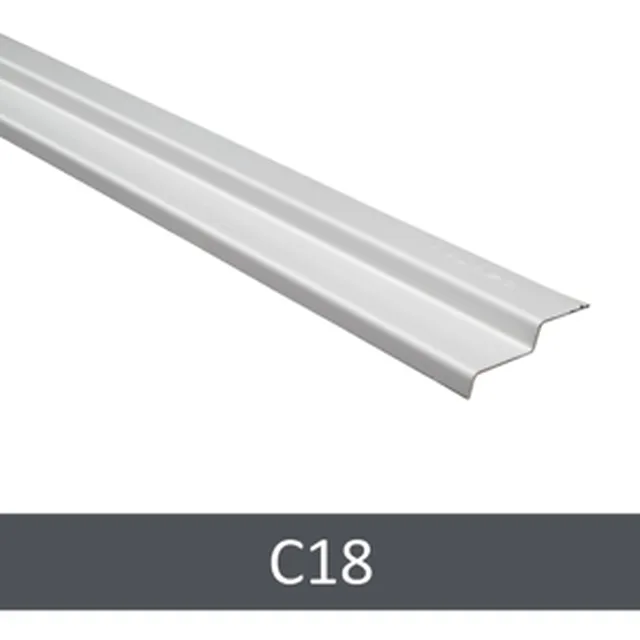 Startprofil Siding Cedral Lap 10mm 3m C18 Schiefergrau