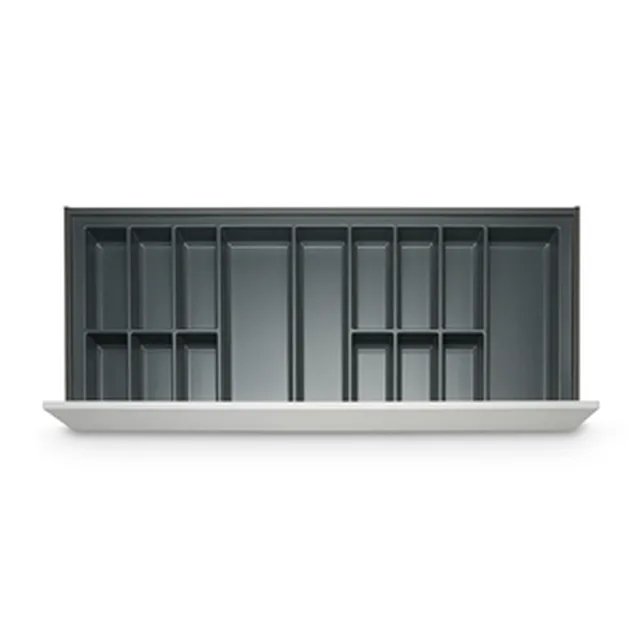 Range-couvert PVC pour Legrabox corps de meuble 1200mm (parroi 18mm) prof. 500mm anthracite
