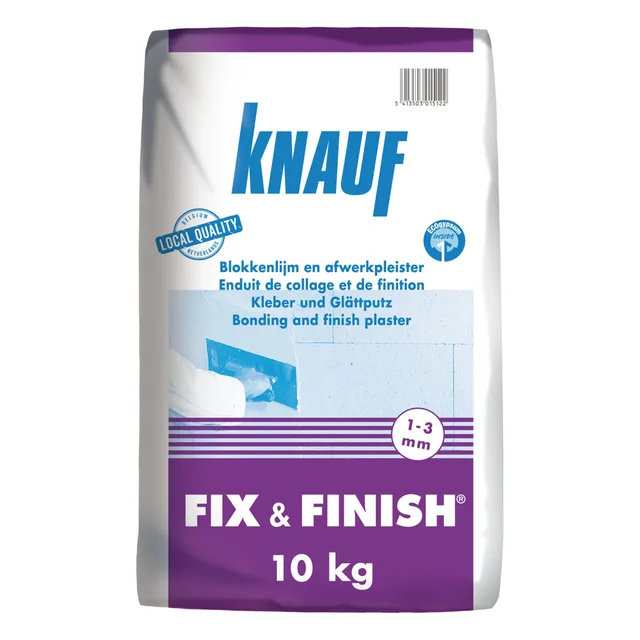 Knauf Enduit De Finition Fix And Finish | Biemar Bois
