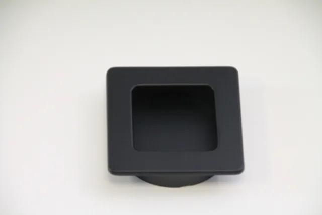 Cuvette carre 50*50mm noir mat ø45mm