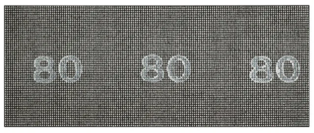 Grille de ponçage 115 x 280 mm, G80 (Emb de 5 pces)