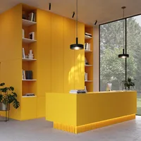 Mélaminé Unilin 18mm Amber Yellow - Biemar Bois-2